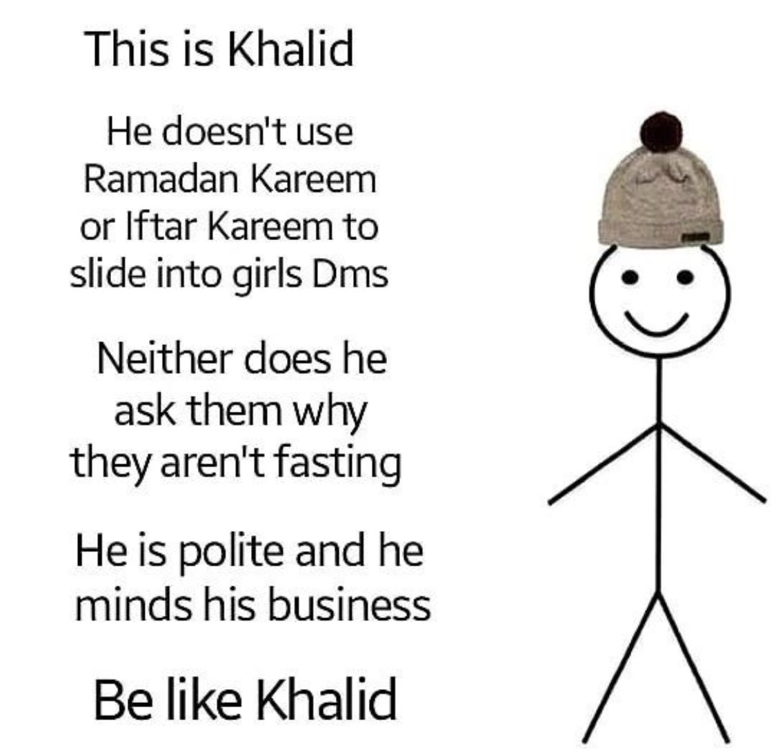 Ramadhan Mubarak and leave us in peace ✌🏽️