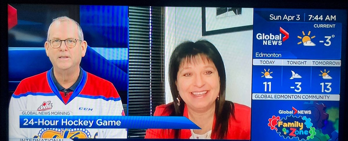 Thanks to <a href="/kevinoweather/">Kevin O'Connell</a>  at <a href="/globalnews/">Globalnews.ca</a> for letting us talk about the The <a href="/24HourGame/">Charity Challenge</a>  this morning.
24hrcharitychallenge.ca