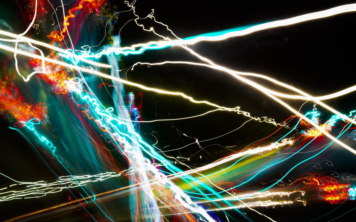 NFTSilverMoon's tweet photo. @sscheerphoto Light trails on the freeway. https://t.co/jVifzs0ZuE