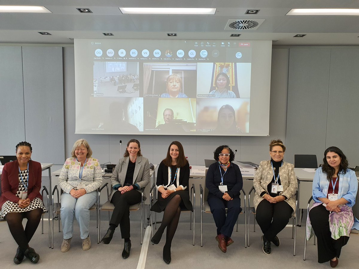 RdCinBN's tweet photo. The new constellation of the #UNFCCC #AdaptationCommittee. Welcome to all the new members and greetig  to the experienced ones. #AC21 welcomed the active participation of its new members @MishaanRita @KarinaBarrera1, and others... https://t.co/e7r4iHOOIC