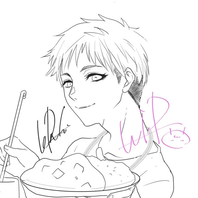 寝る前に。。
カレー作っといたで旦那wip 