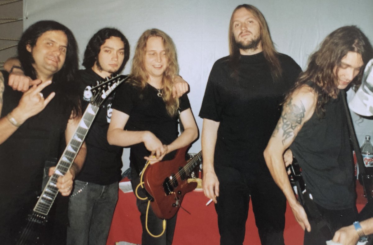 m_leyton's tweet photo. W/@kreator in Chile 2002 / Violent Revolution Tour
👉🏻 https://t.co/AuY9qIrZDn
#Icon #Kreator #mleyton #ml #Sami #Ventor #SpeesyGiesler #Petrozza #Thrash @DarkTowerJunkie https://t.co/Bi7YtDvHr0