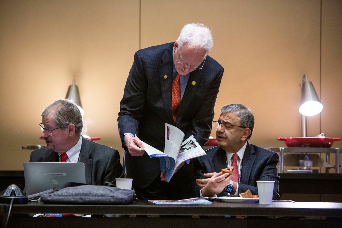 ACCinTouch's tweet photo. Do what past ACC presidents do. 📰 Read the #ACC22 Daily Newspaper with your morning ☕. Grab a copy from the pub bins around the convention center, &amp; while you're at it, pick up #CardiologyMag &amp; @JACCJournals!  
 
@WilliamZoghbi @jgharoldmd #ACCLeadership #ACCPresident https://t.co/cTwaWC039W