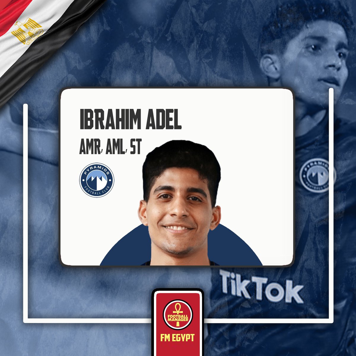 FMEgypt_'s tweet photo. ✨ 𝓦𝓸𝓷𝓭𝓮𝓻𝓴𝓲𝓭 ✨

If you don’t want a goal-scoring Egyptian winger in your team, is @FootballManager really the game for you?

It's not Mo Salah but instead a 20-year-old Ibrahim Adel who currently plays for Pyramids FC, He is ready to earn his place into your team! 🇪🇬🎩 https://t.co/0RKJbYNIFE