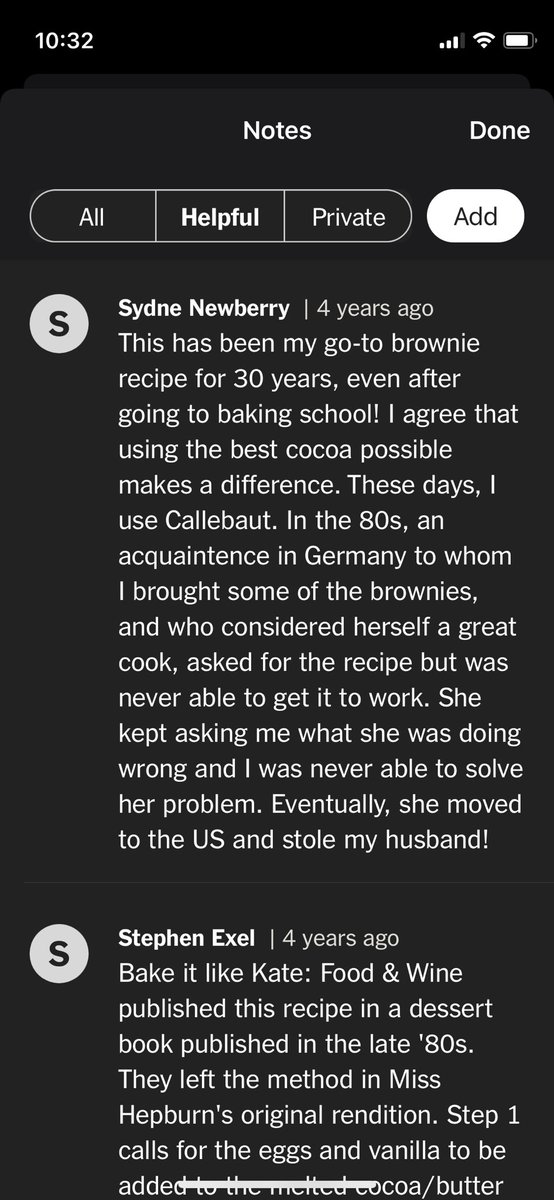 SarahMandato's tweet photo. if u havent yet explored the nyt cooking comments community, ur missing out https://t.co/i4v9dIINPf