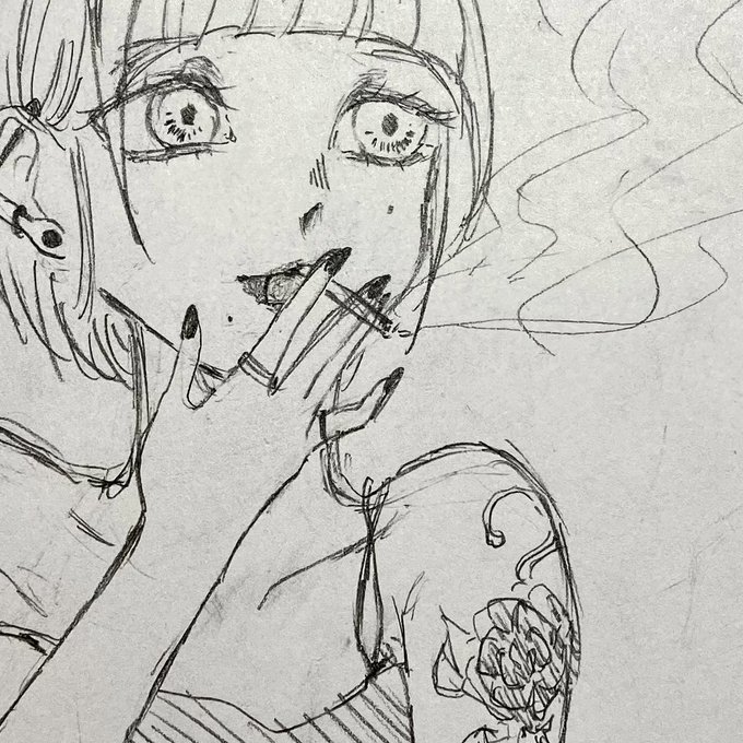 雑だけど顔面👍
#イラスト #落書き #illustration #イラスト練習中 #絵描きさんと繋がりたい 