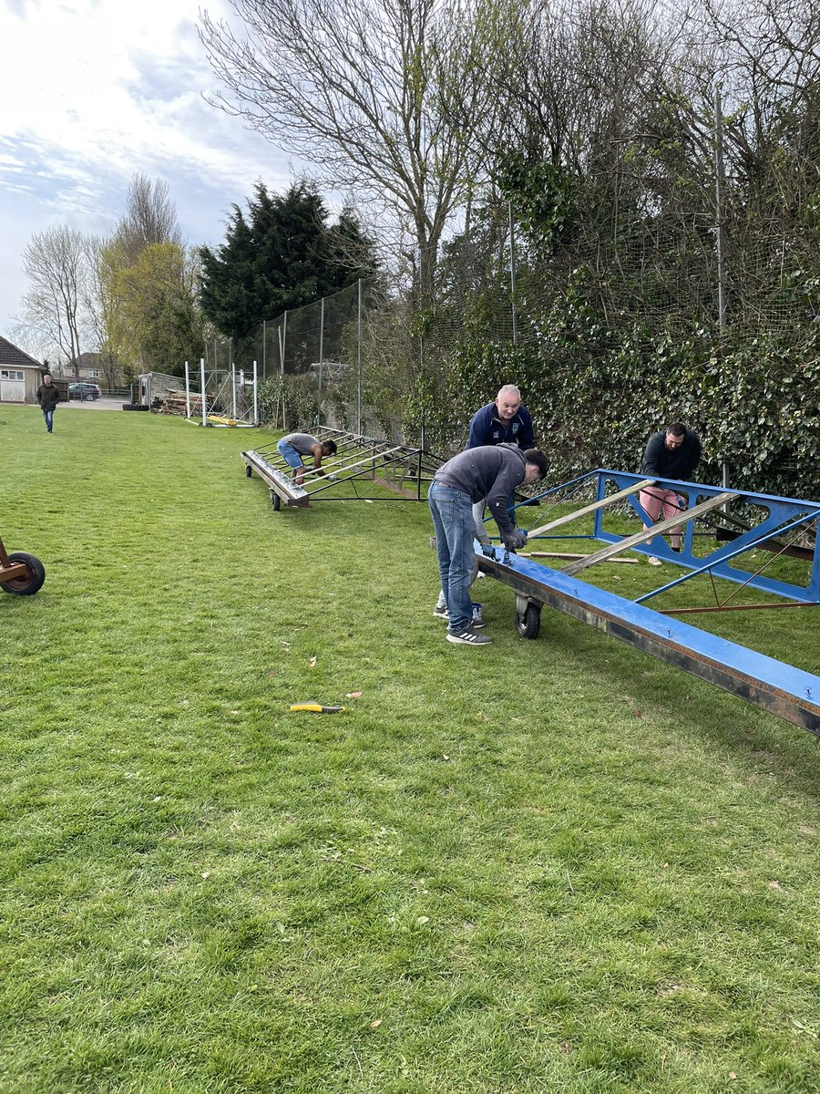 weymouthcricket's tweet photo. Great work put in yesterday by our volunteers to prepare our facilities ready for the season. Only a few weeks to go! 

#Seasiders ⛵️ https://t.co/Zpiu3Pn65K