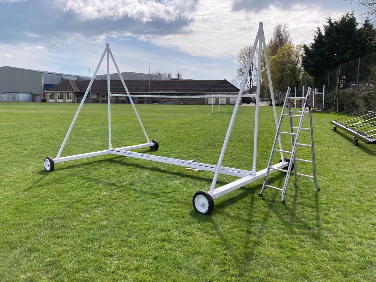 weymouthcricket's tweet photo. Great work put in yesterday by our volunteers to prepare our facilities ready for the season. Only a few weeks to go! 

#Seasiders ⛵️ https://t.co/Zpiu3Pn65K