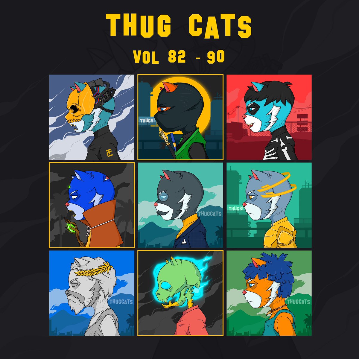 THUGcatsNFT's tweet photo. new drop #THUGCATS rembat cepat!!
https://t.co/2xjKCyrs4E https://t.co/Ki2JFHJbro