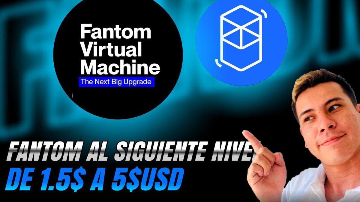 JaviCriptoJTE's tweet photo. FANTOM 💥POR QUE COMPRAR $FTM? 🔥SE VIENE LA EXPLOSION💣🤯😱!!! TIENES QUE SABER ESTO🚀🤑🤑
https://t.co/0pHr6edFnq
a través de @FantomFDN
$FTM #Fantom #fantomfdm $SPOOKY #spookyswap
#fvm #fantommachinevirtual https://t.co/574sTzW6ly