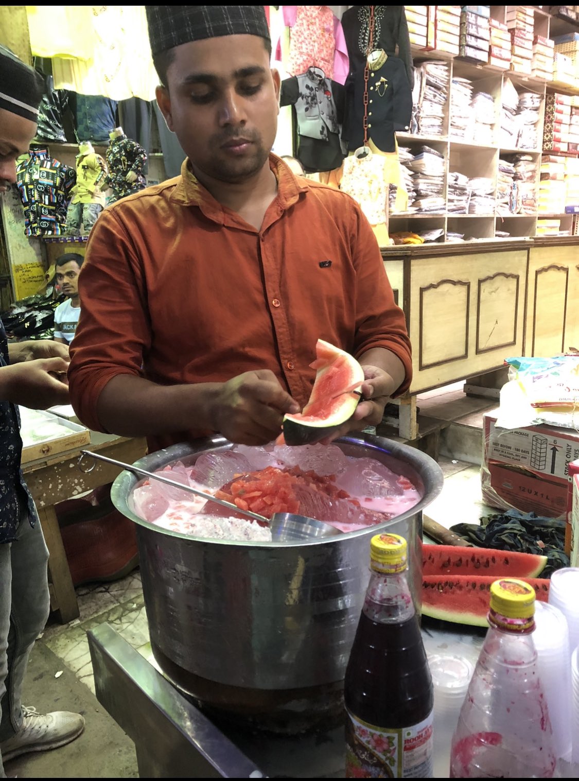 In Pakistan, the drink is a particular favourite in the holy month of Ramadan. Photo via Twitter/@iamrana