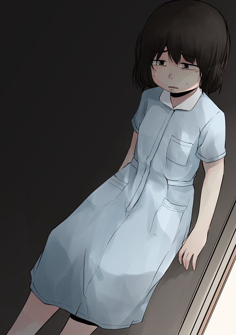 skeb納品しました。
前回の眉出しおかっぱメガネさんに憧れてた女の子ということで、打ち拉がれ感。
差分はおっぱい出ちゃってるので。 