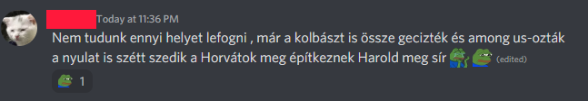 wasteproduct's tweet photo. Az r/place eleve csodálatos szociális kísérlet, de az ilyen histórikus kijelentések még jobbá teszik. Jelasics a pixelt is elárulta. https://t.co/Q8ER4X8eJi