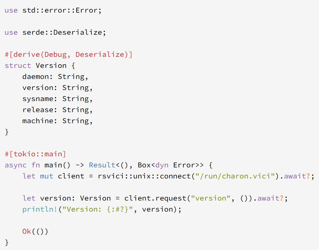java_shit's tweet image. crate “rsvici” &amp;amp; “serde_vici” を公開しました！ strongSwan と会話したくなったときに使ってください
github.com/chitoku-k/rsvi…
github.com/chitoku-k/serd…