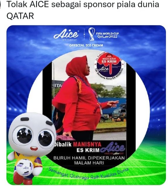 AlfianAlizka's tweet photo. #IndonesiaBoikotAice 
#BoikotAice https://t.co/ngWzdwBrdC