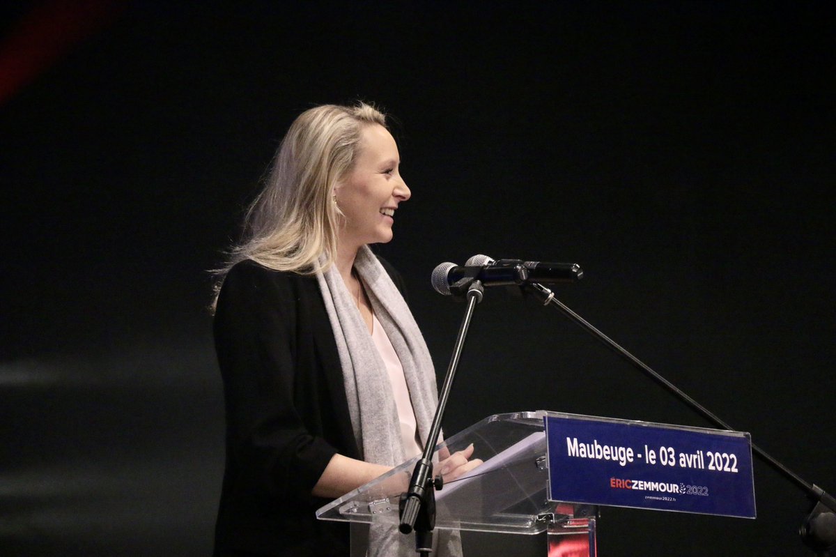 MarionMarechal's tweet image. « Merci à toute l’équipe de Reconquête! Nord pour leur accueil, bravo aux militants et à GZ pour l’organisation de ce meeting et votre infatigable engagement sur le terrain. C’est grâce à votre pugnacité et à votre flamme que la victoire sera possible ! » #Maubeuge