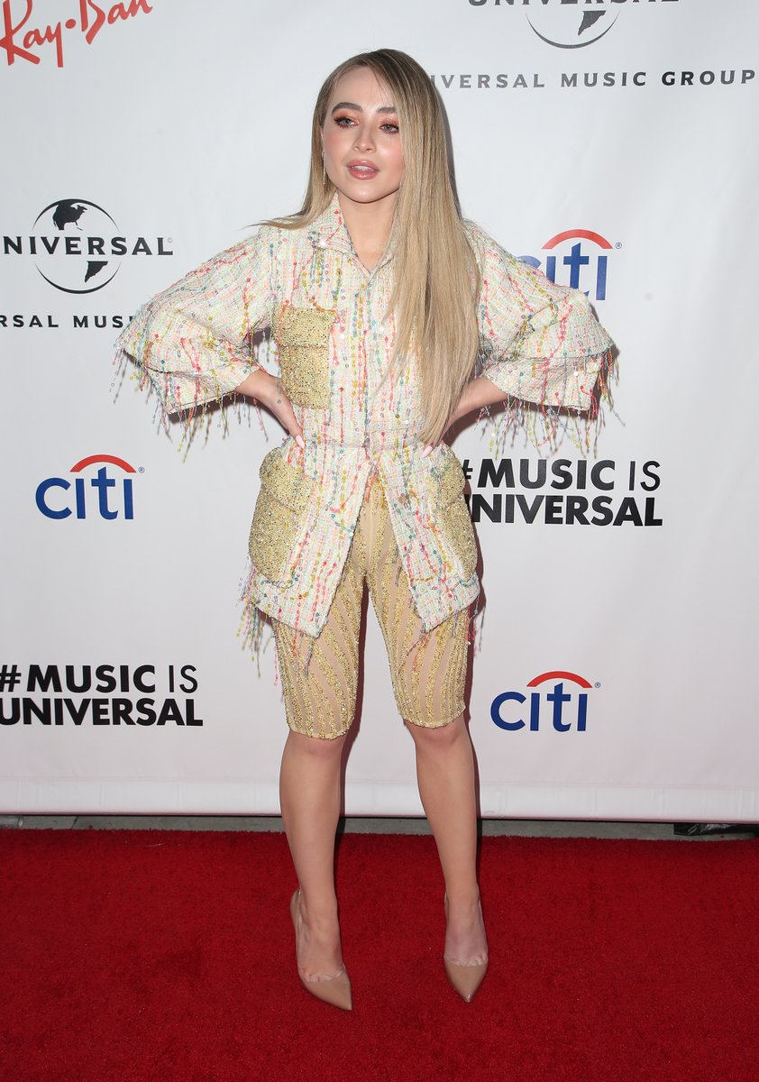 Sabrina Carpenter at Universal Music Group GRAMMYs after party, 2019 ️