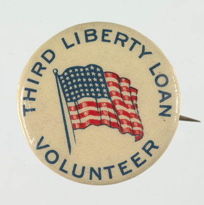 VMHCeducation's tweet photo. Happy #NationalVolunteerMonth! This pin from a Third Liberty Loan volunteer dates from World War I, where volunteers aided the war effort by selling government bonds. How do you plan to volunteer this month? #VMHC #VMHCEducation #MuseumCollections #MuseumArchive #VirginiaHistory https://t.co/1tiHznJreI