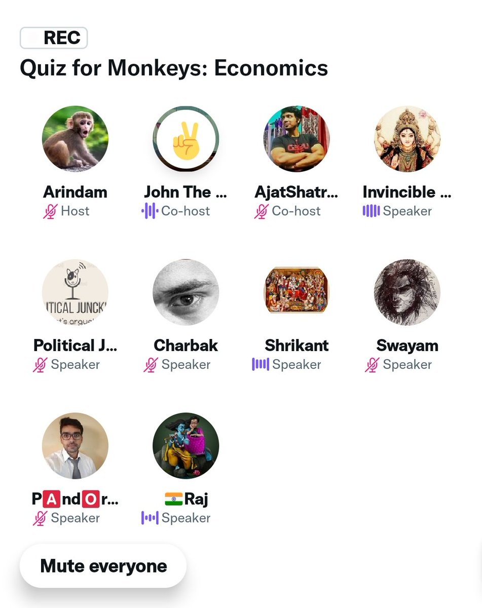 arindampaul1224's tweet photo. Overwhelmed by the enthusiastic participation. It was a great learning session. Special thanks to John and Ajat for being cohosts. Let's do this again. I personally learnt a lot. 

#quiz https://t.co/PQRCaeLoFb