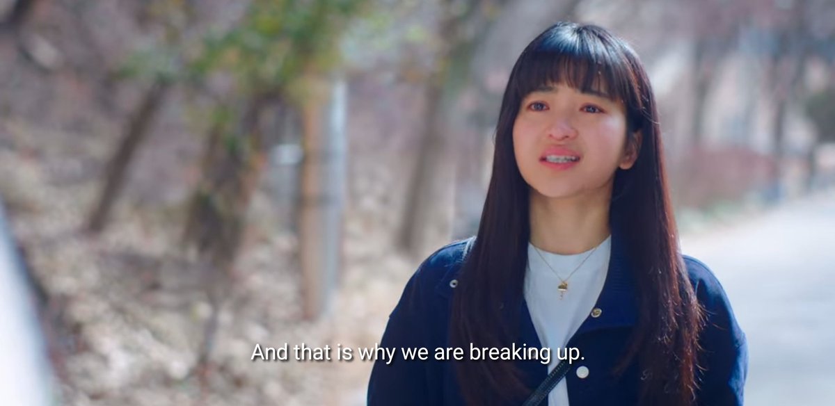 kdramaanyeong's tweet photo. "That's why we are breaking up. We're lovers only during the good times and a burden to each other in the bad times." 💔

Hee do's wisdom is beyond her age. She knows it so well. 😭
#TwentyFiveTwentyOneEp16 
#TwentyFiveTwentyOne https://t.co/BHvciN4ig2