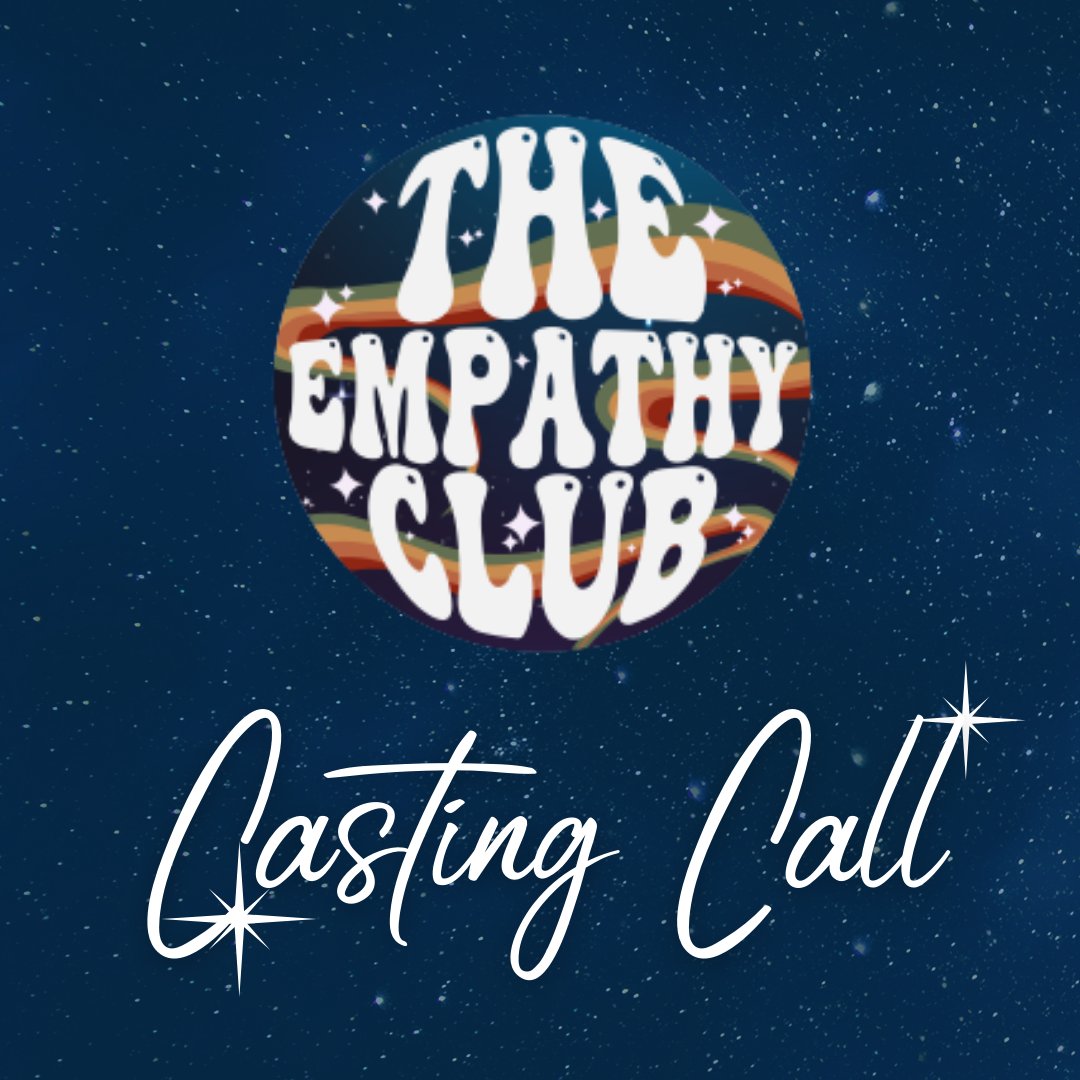theempathyclub's tweet photo. CASTING CALL ✨✨✨✨✨✨✨🌈
We are #casting for our new play Taking Up Space by Lucy Niemczyk.
Please read carefully and send auditions to theempathyclub@outlook@com📧
#ukcastingcall #newwriting #castinguk #queertheatre https://t.co/8Rw6QYNFIF
