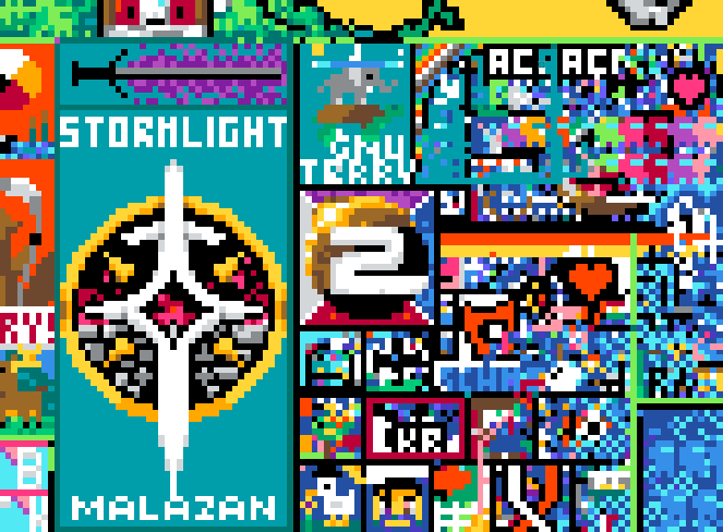 SokaarL's tweet image. The people of the Planetside r/place Discord have successfully gotten the logo onto the canvas, with the help of Stormlight Archive and The Blue Corner! Well done everyone! 

#planetside @RoguePlanetSD @WrelPlays #Place 

Join Discord for future expansion: discord.gg/PBT9XpMMrz