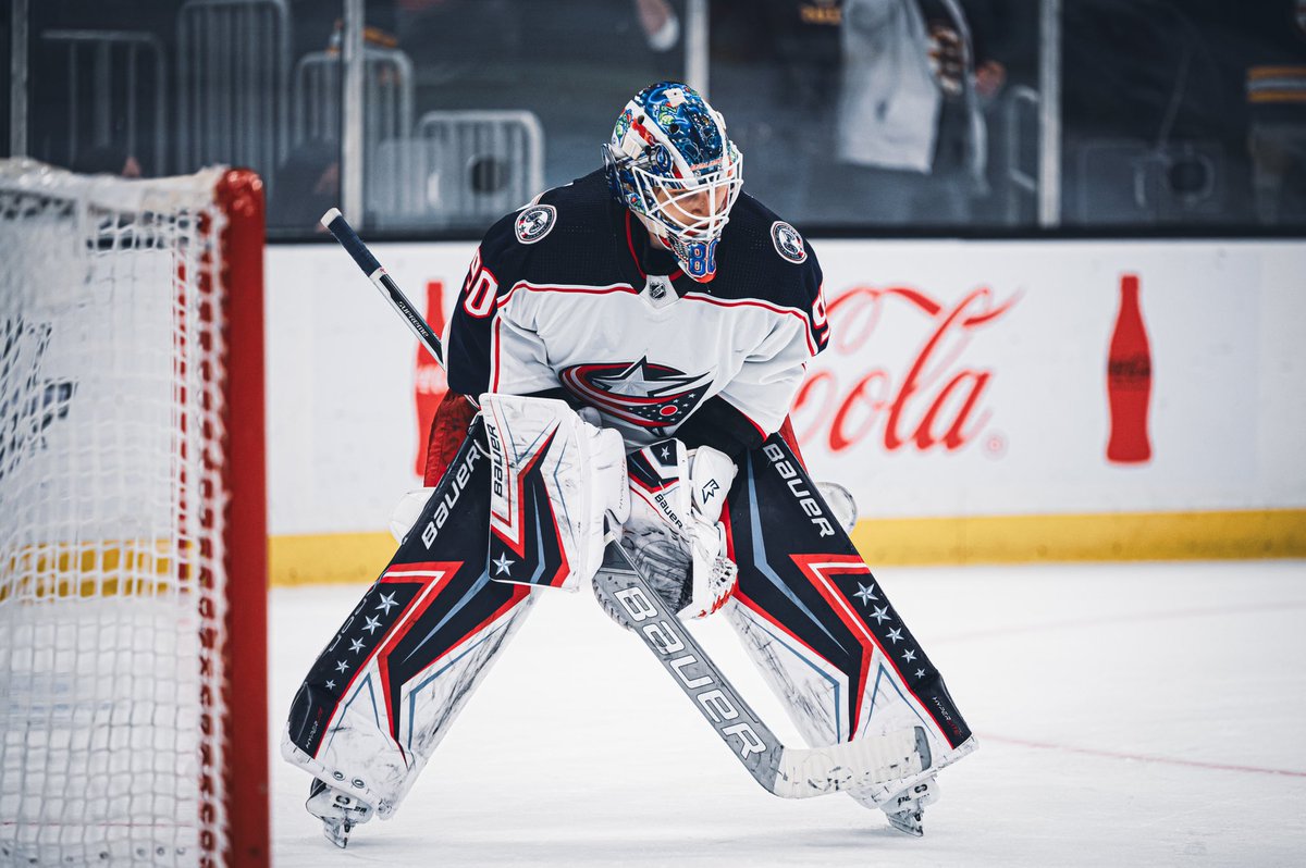 GHaferman's tweet photo. .@Merzly30 in Boston #CBJvsBOS #cbj https://t.co/caWE6AB5c1