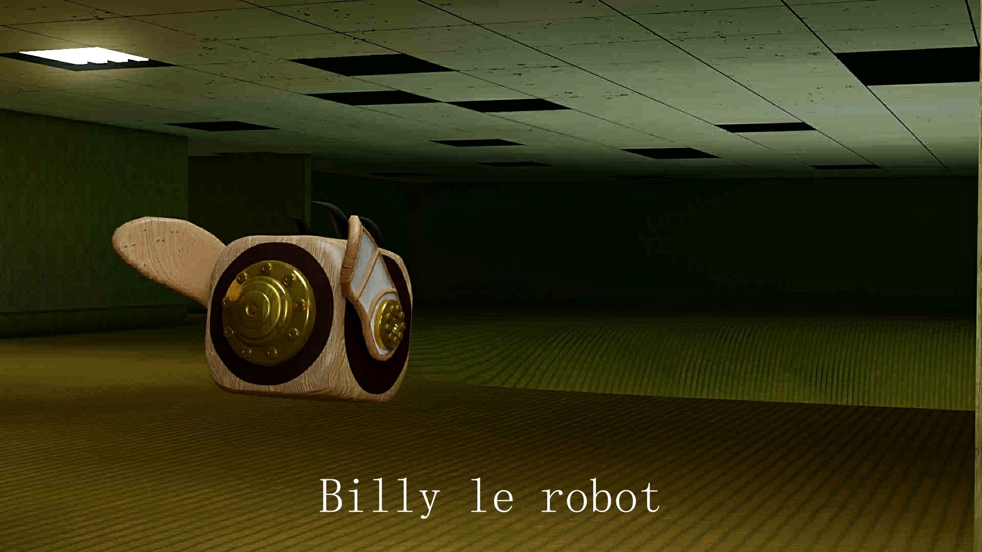 Billy le robot on X: Level Fun IT'S FUN! Ah ah! My humor is  extraordinary #backrooms  / X