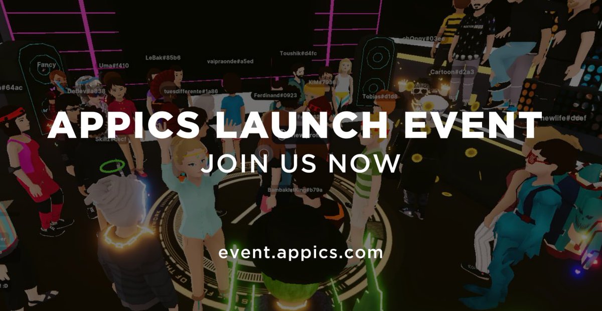appics_official's tweet photo. Join our #metaverse launch party NOW and celebrate with us💥🥳

Listen to the world sounds of Torino!  Next up is Lethal Skills with some hip hop music 🎶

👉 Join our launch event: https://t.co/e5mIztHzUB

@decentraland 🔥 https://t.co/KMuNIf2vbn
