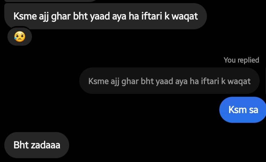Maaz_293's tweet photo. Bri mehnat sa paya tha , Humne sab kho dia
Itni bhi khas nahi thi manzil , Jo ghr kho dia ππ
Sapno ke sehr mein umeedo ka chiragh kho dia
Apni hasti ko swal kr , humne jawab kho dia
#hostelite https://t.co/3tO5KvQMwe