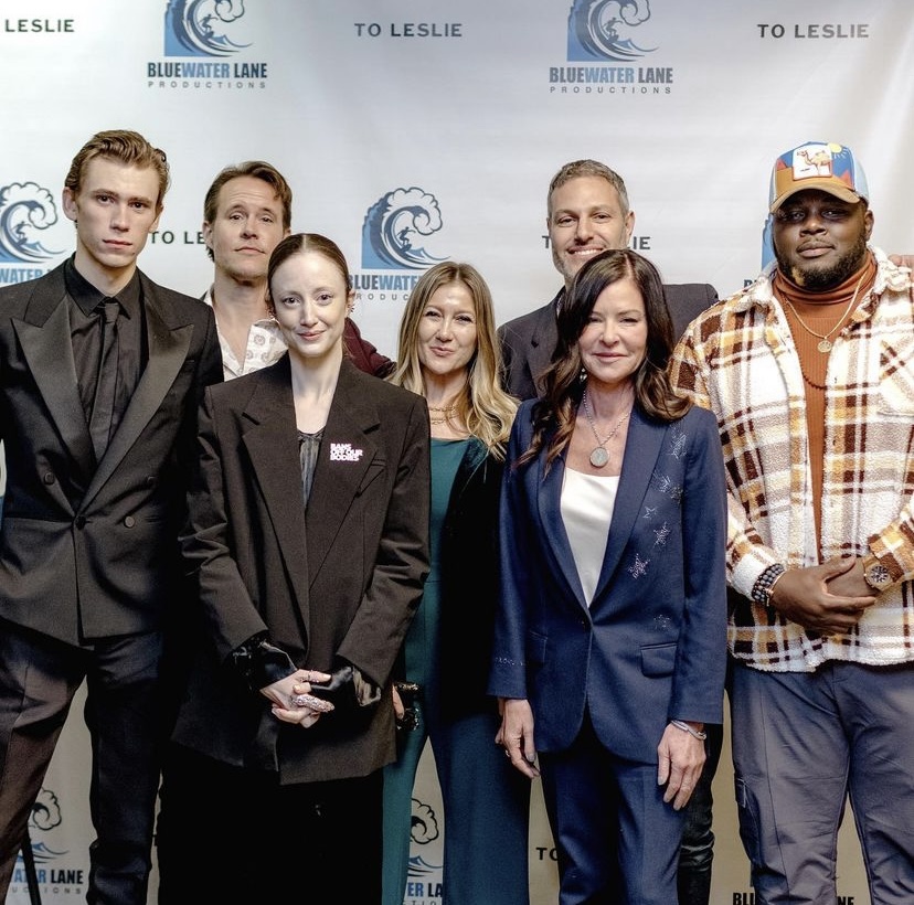 BlueWater_Lane's tweet photo. We had the most wonderful premiere of our movie "To Leslie" at @sxsw ! Here is a photo of the cast alongside producer @cecicleary at the premiere. --- @tolesliemovie https://t.co/KBnUB9fMmk