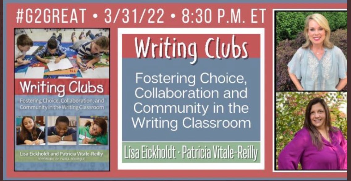 franmcveigh's tweet photo. As I reread:
Preparing for Clubs
Gathering Materials
Envisioning How the Work Will Go
Teaching Points to Consider
Club Time
The format of each chapter helps writing teachers envision the possiblities!
https://t.co/10eFQS1qQd
@LisaEickholdt
@pattyvreilly
@stenhousepub https://t.co/k8VbY3hJ7q