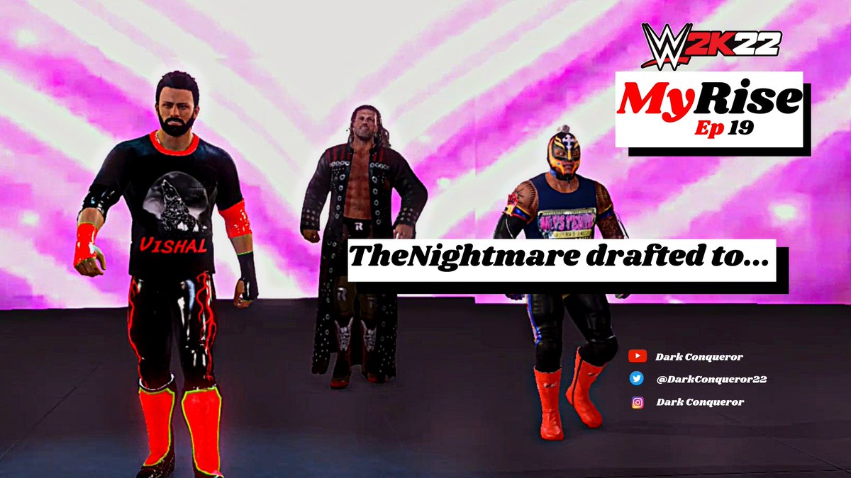 DarkConqueror22's tweet photo. Its time for #WWE superstar #shakeup. And #TheNightmare has Drafted to #Raw #SmackDown #NXT
Check it out:
https://t.co/n8A3GggoZ3
#wwe2k22 #Darkconqueror #WWE2k22 #IPL #CSKvsPBKS #WrestleMania #WrestleMania38 https://t.co/iwzEcjTu5e