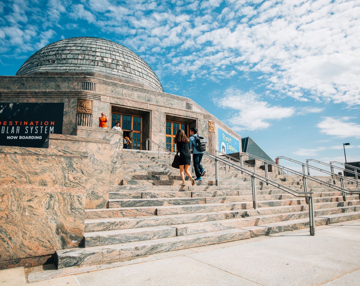 Have fun for free all month — like at <a href="/AdlerPlanet/">AdlerPlanet</a>, where IL residents get free admission every Wednesday from 4-10pm. Read our full list: bit.ly/2VYXkGW

#CaptureChicagoExcitement