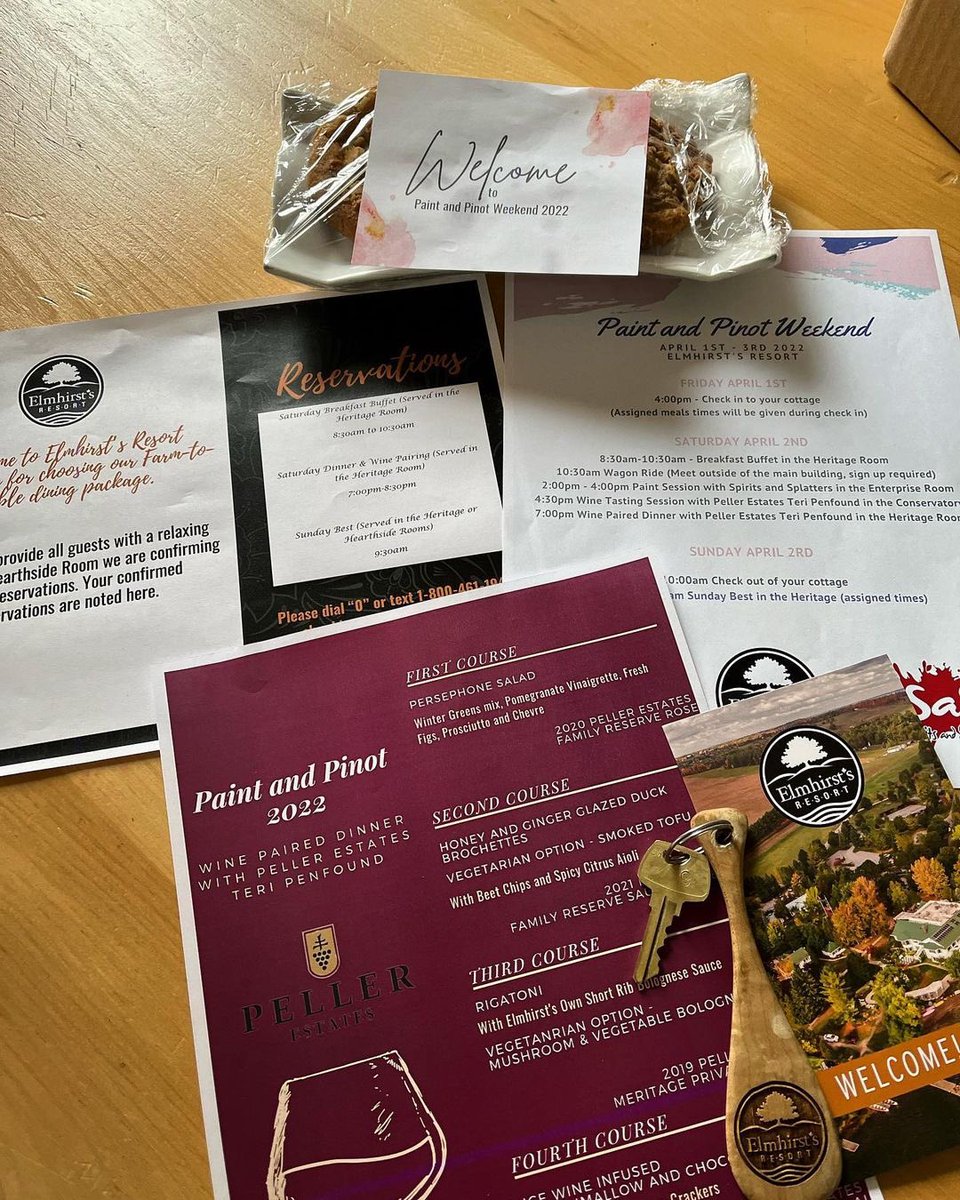 ElmhirstsResort's tweet image. It has been a long 2 year wait for our #PaintandPinot Weekend! 🎨 What a beautiful day we got to enjoy while painting with @saspaintparty! #ElmhirstPlay #goresorting #thekawarthas #ontariotravel