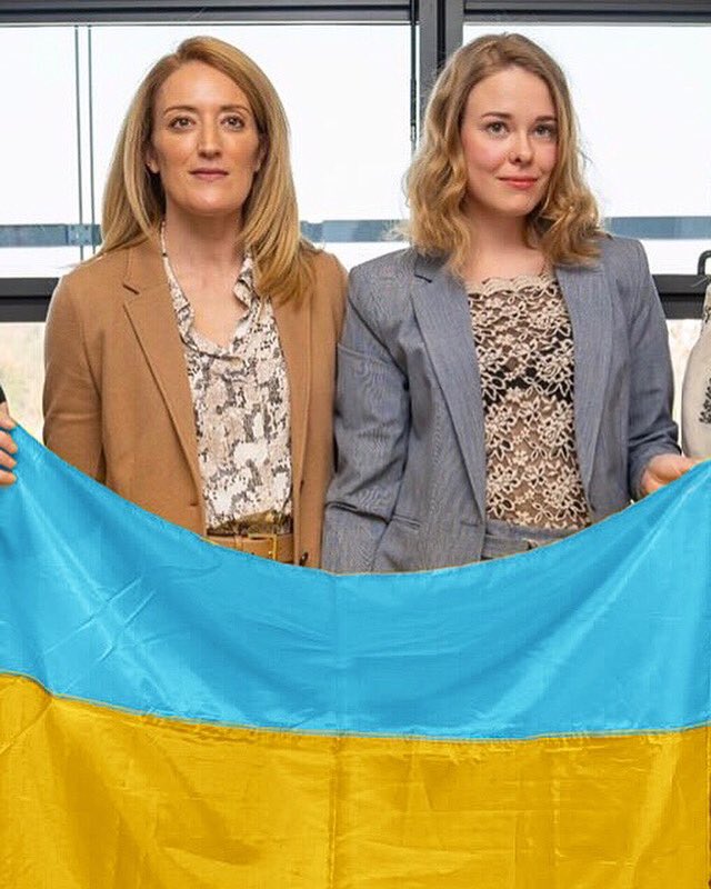 My heartfelt gratitude to the President of the <a href="/Europarl_EN/">European Parliament</a> <a href="/EP_President/">Roberta Metsola</a> Roberta Metsola, who calls for a tougher response to russia's war against Ukraine and recognizes Ukraine's European perspective. Слава Україні!

#StopRussianAggression
#StopPutinNOW 
#StandWithUkraine
