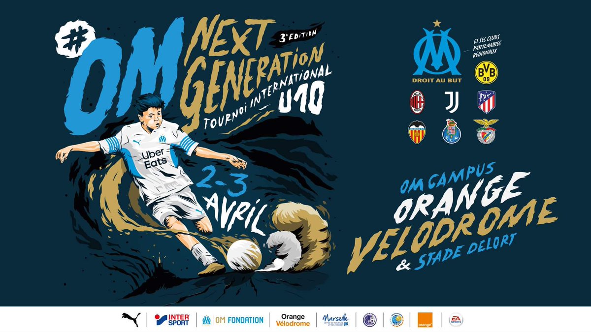 FclMalpasse's tweet photo. Classement final du tournoi international #OMNextGeneration ⚽️
[24 équipes engagées]
 
🏆 Juventus Turin 🇮🇹

🥈 Valencia 🇪🇸
🥉 Atletico Madrid 🇪🇸
🏅 FC Porto 🇵🇹
🏅 Dortmund 🇩🇪
🏅 JS Saint-Julien 🇫🇷
🏅 FCL Malpassé 🇫🇷
🏅 Olympique Marseille 🇫🇷
🏅 Marignane Gignac 🇫🇷
🏅 Benfica 🇵🇹 https://t.co/e31gWRm90I