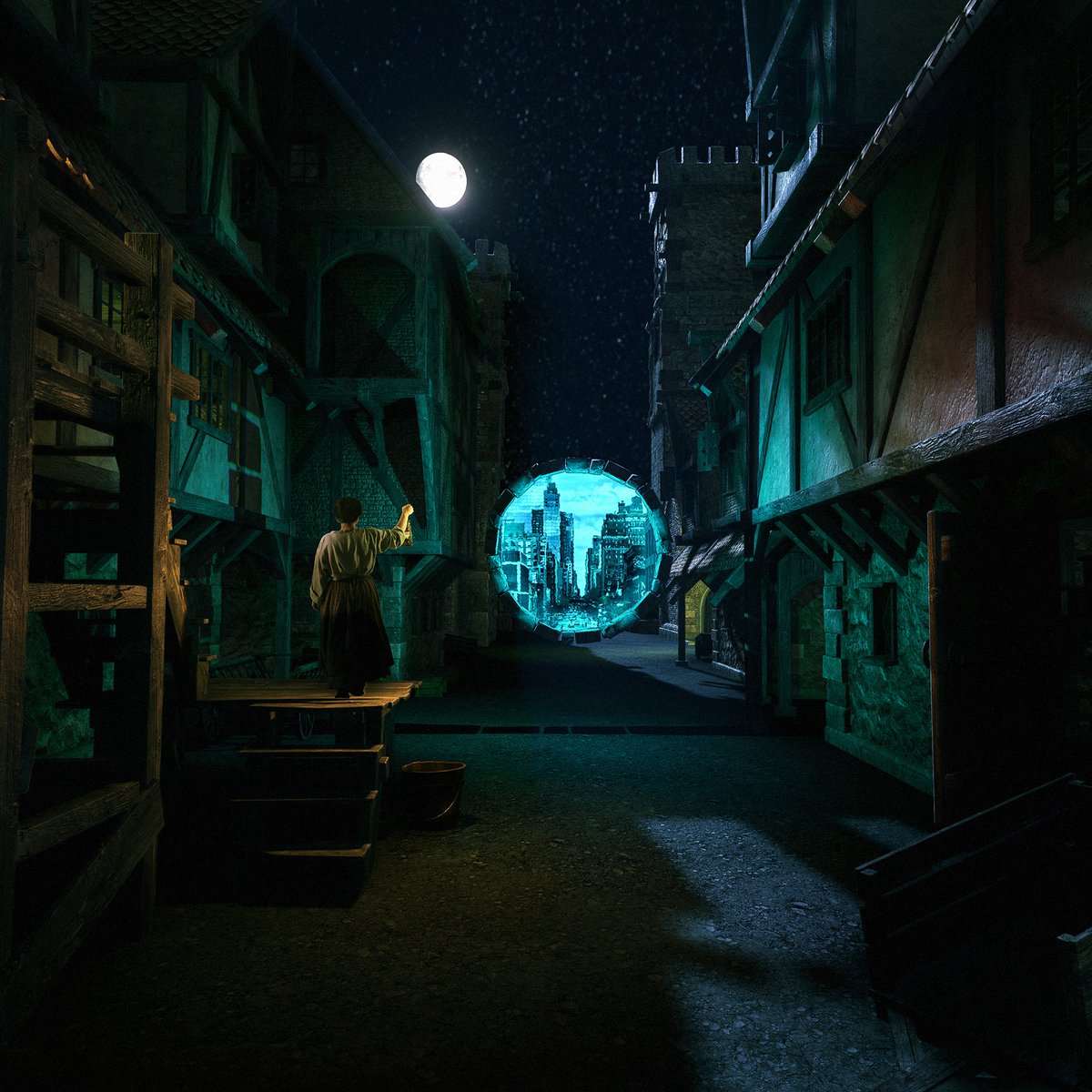 alansmithee331's tweet photo. Midnight Portal | #FlowScape #fantasy #Conceptart #digitalart #3dart https://t.co/rbVdfK609I