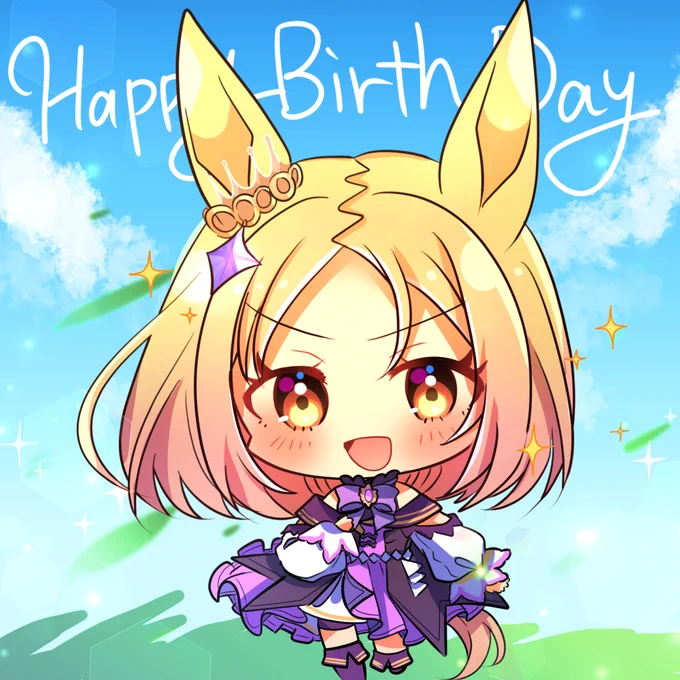 トップロードさんお誕生日おめでとうございます🌸✨
#ウマ娘 #ナリタトップロード  #ナリタトップロード生誕祭2022 