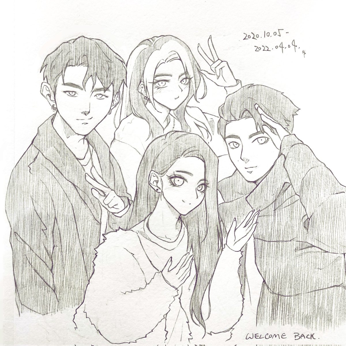 hiddenpl4yer's tweet photo. 🔓 Hold On 🔓
Can’t believe we actually survived this. 

Welcome back...!

#KARD #BM #JSeph #Somin #Jiwoo #KARD4ever #doodle https://t.co/023HebxNuF