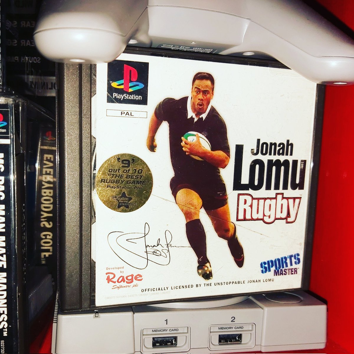 I miss a good quality rugby game, like Jonah Lomu Rugby. They've all been bloody awful in recent years.

#JonahLomu #JonahLomuRugby #Rugby #ps1 #RETROGAMING #retrogames #retrogamers #GamersUnite #rugbyunion