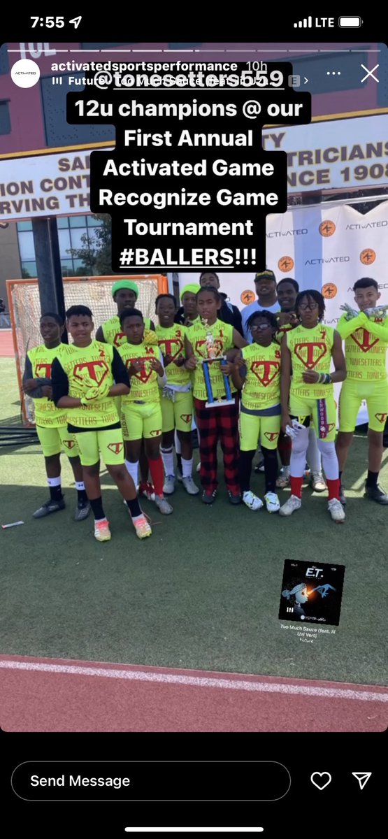 DMoney2028's tweet photo. Won 3 out of 4 tournaments this year! #champions #tonesetters #setthetone #weforReal #12u @BrandonHuffman @ErvCal @CoachDee_USC @USC_FB @USC_Rivals @ThePeristyle @USC_FB https://t.co/5eAaTkXJKd