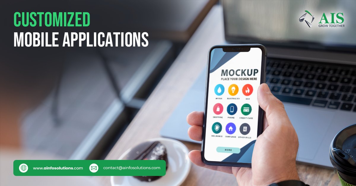 AISwebsolution's tweet image. Mobile applications are the best approach to reach your target customers. Get your business mobile application. Contact experts at AIS.
#ainfosolutions #websitedevelopment #itcompany #BusinessNews #mobileapplication #businessowner