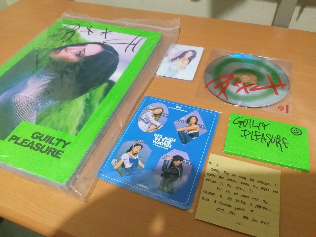 _arteanna's tweet photo. Dumating na finally ang Guilty Pleasure + Magnet set~ 💗 Happy so muchh aaa gandaAa + Qt ng freebies hehe Secured din 'yung item ng bbwrap so much 💯

Thank you so much @minsolar_cart for a smooth transaction and for being accomodating po! 🥰
#minsolar_proofs https://t.co/iZWLXFCNA2