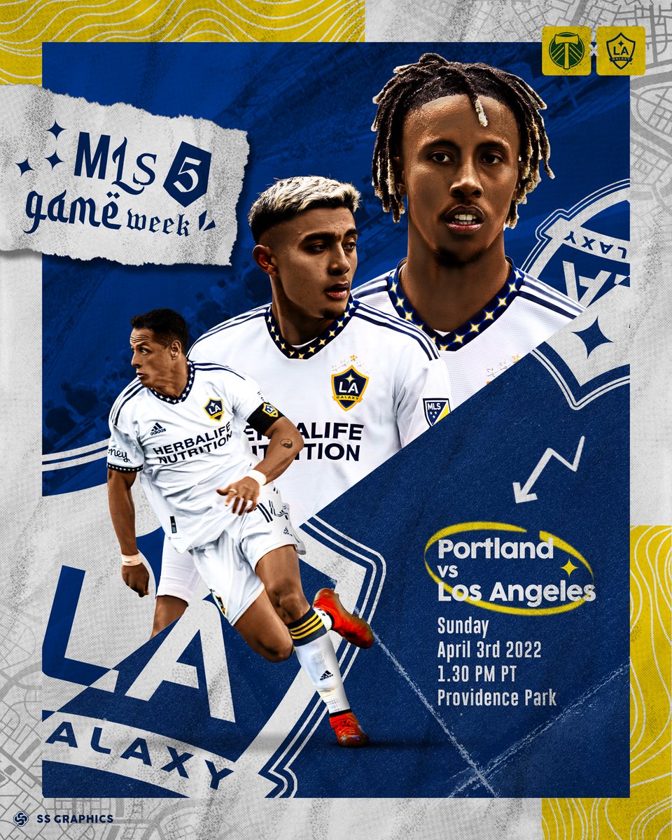 MATCHDAY! Let’s get 3️⃣ ✨

#PORvLA at 1:30pm on @FOXSports & FS1 #LAGalaxy