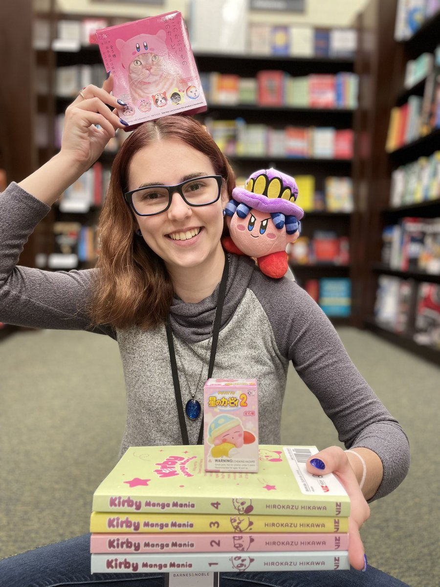 Can’t get enough Kirby? Stop by for your Kirby fix and be decked out for your play-through #bn #bntowncenterjax #kirby #videogames