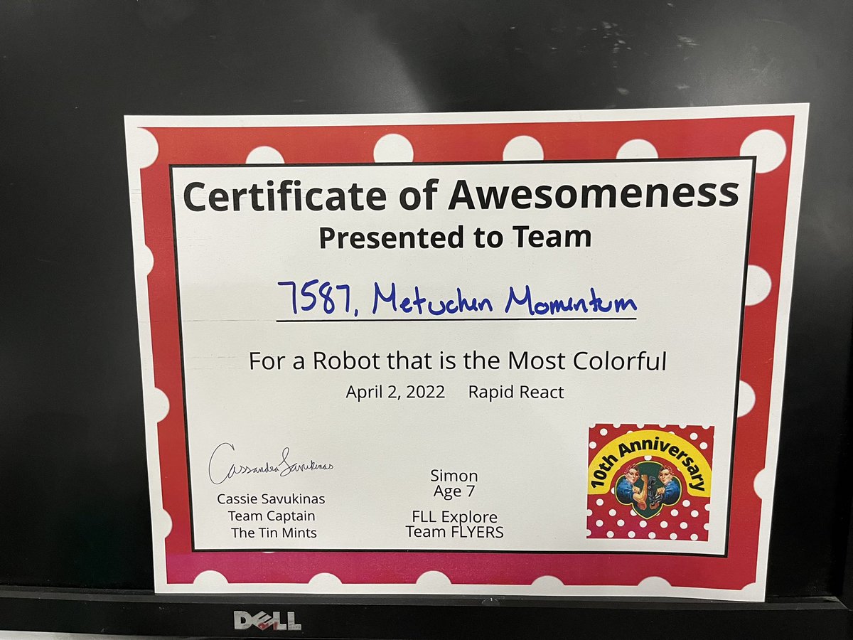 Metuchen Momentum | FRC Team 7587 tweet media