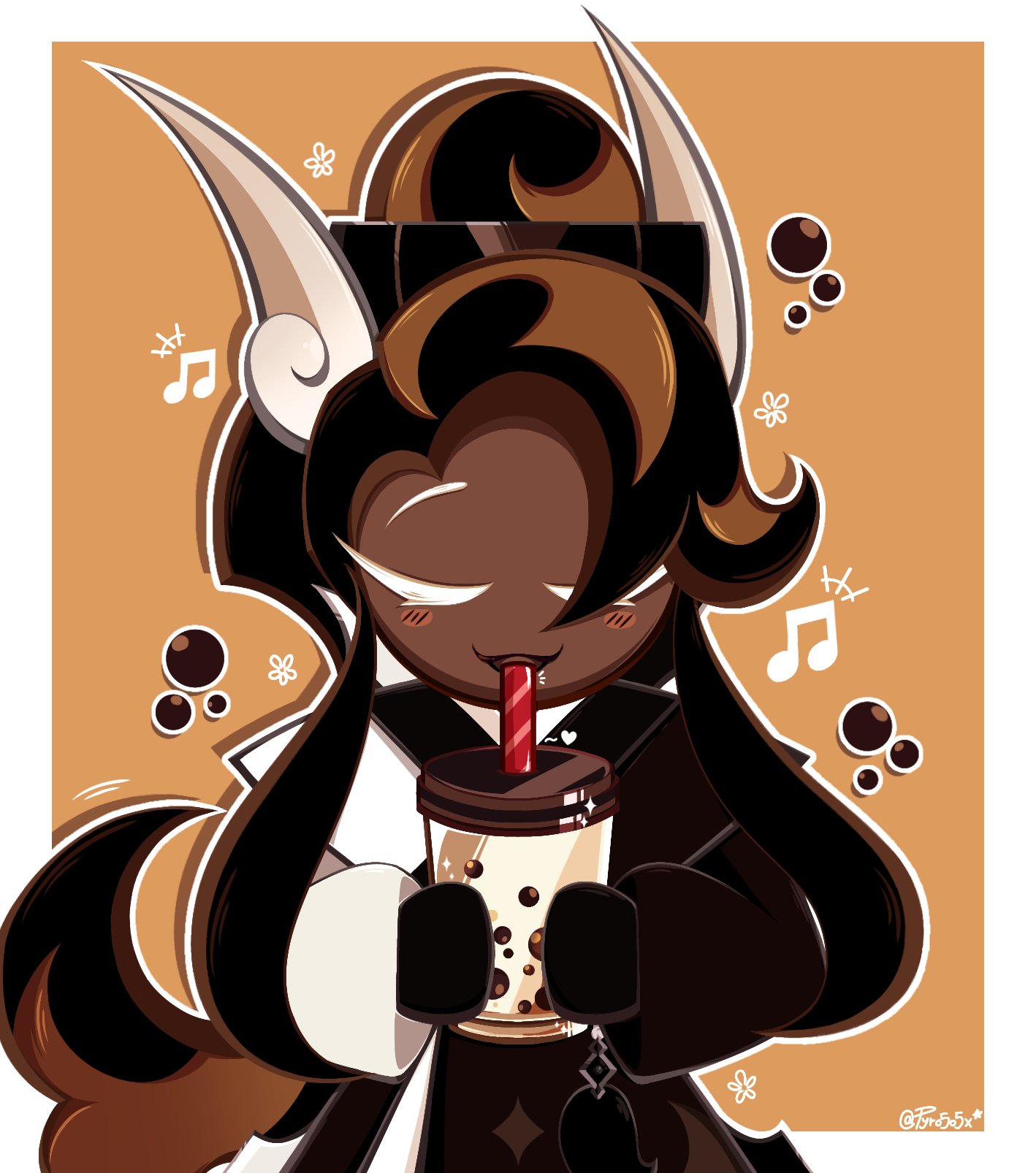 🔥Pyro5o5x🔥 🌟 on Twitter "🔸️🧋Boba Tea Time🧋🔸️ 🔶️🏹🍪 Caramel Arrow Cookie