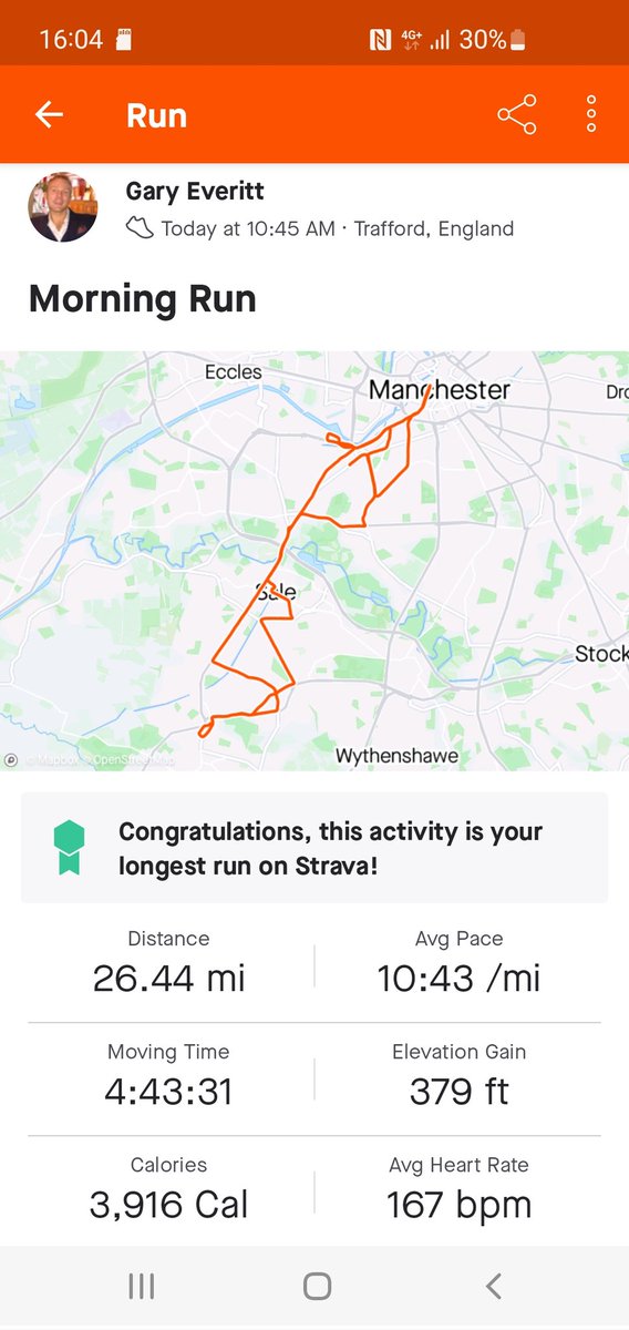 gary3pips's tweet photo. #ManchesterMarathon #Smashedit #NeverAgain #CrazyFool https://t.co/rm7P0x3Dx1