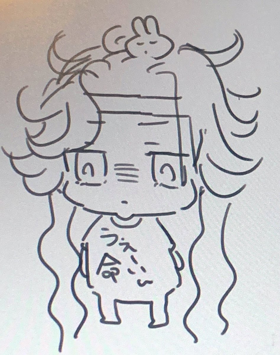 もとさん、みっぷさんありがとうございました〜😚
これはかくれんぼ漫画のしたがきとらくがき「今日から私は!」 